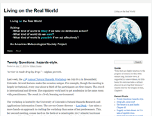 Tablet Screenshot of livingontherealworld.org